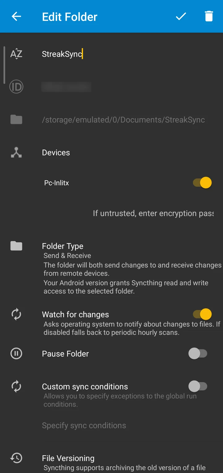 Sync your phone and PC without the internet · Streak